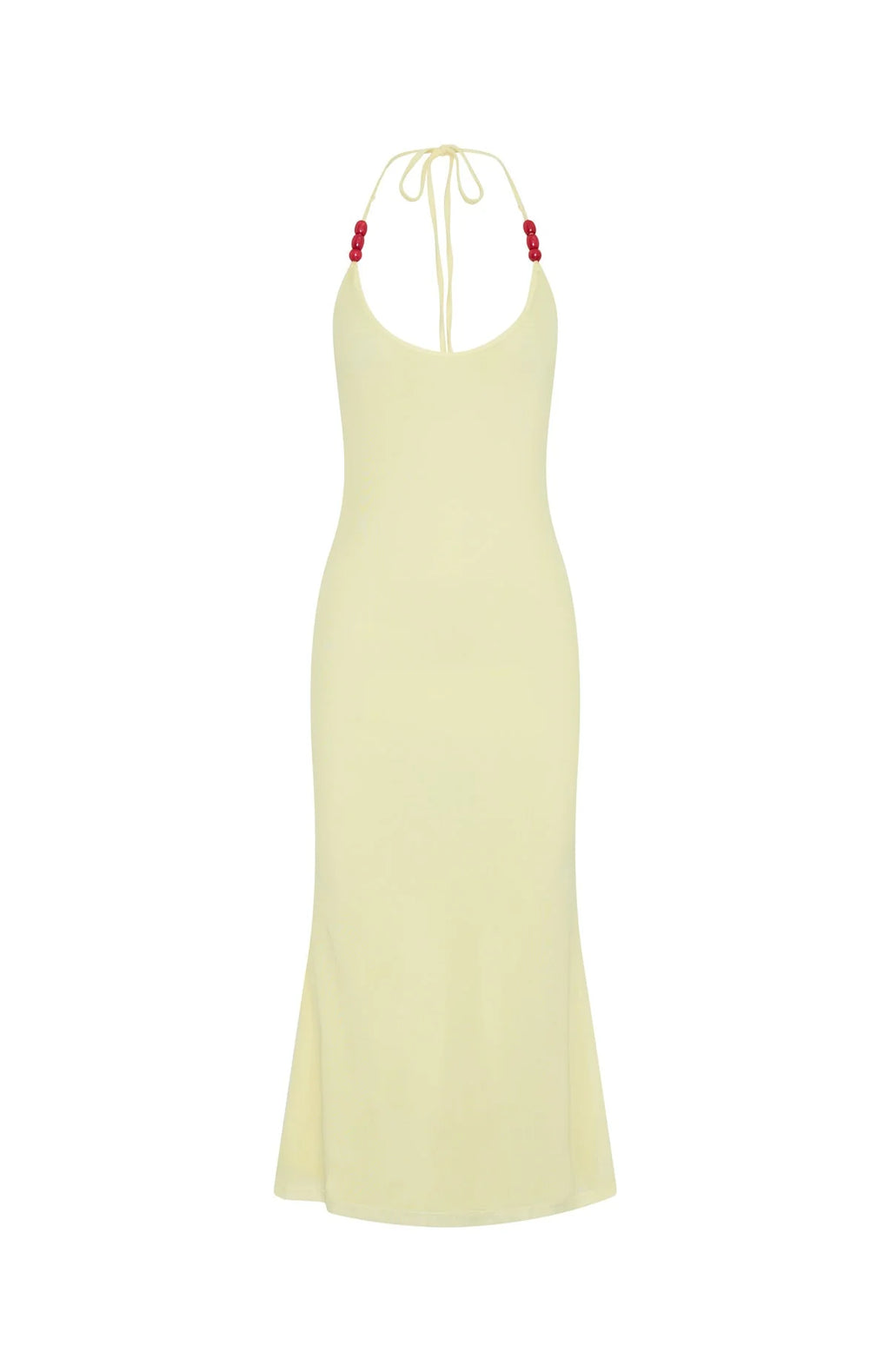 Tropic Like It's Hot Midi Dress Lemon
