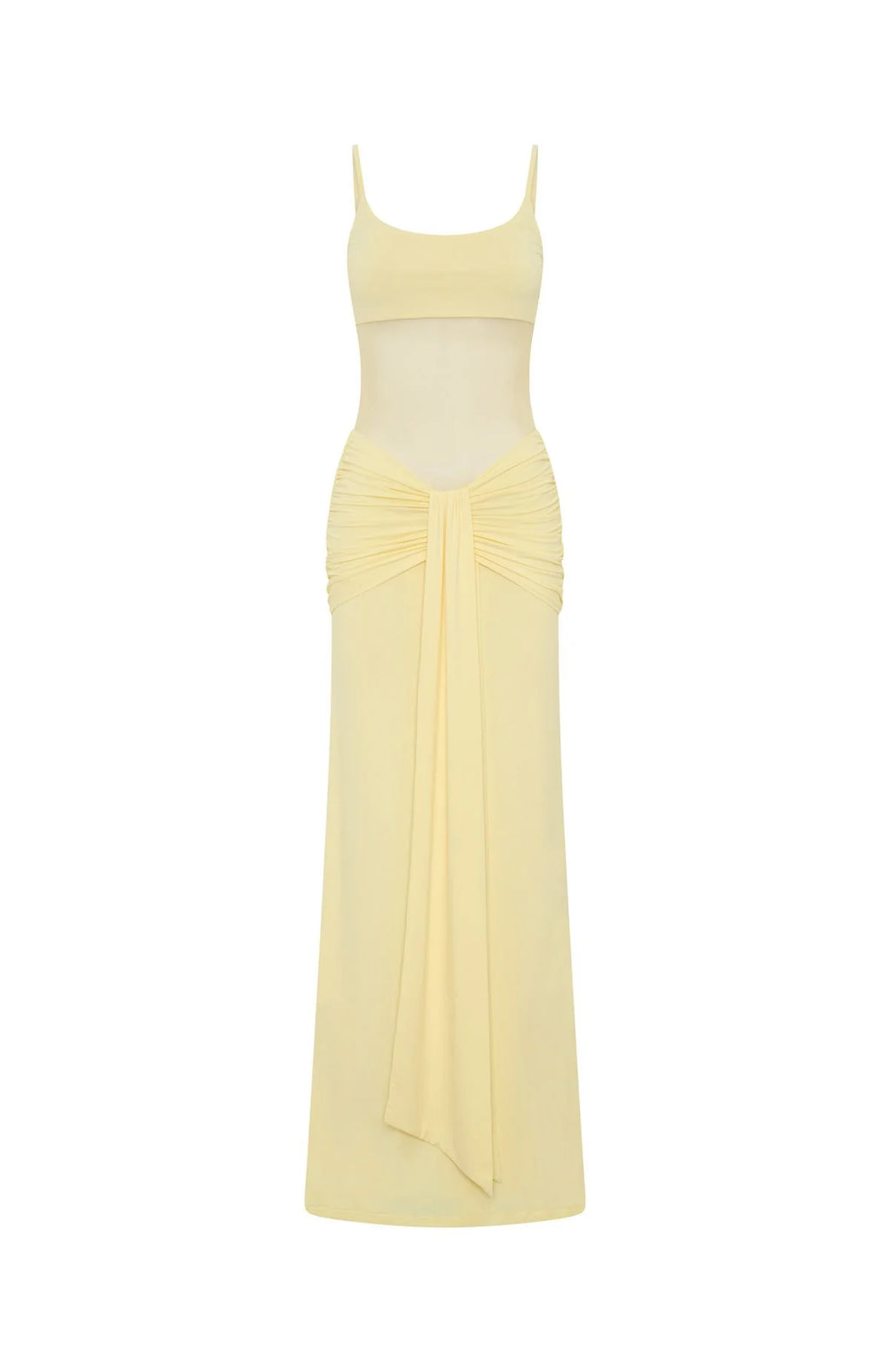 Confetti Skies Maxi Dress Lemon